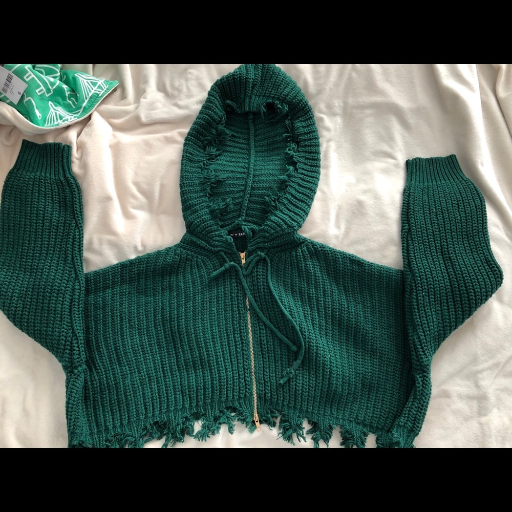 Zaful cropped cardigan